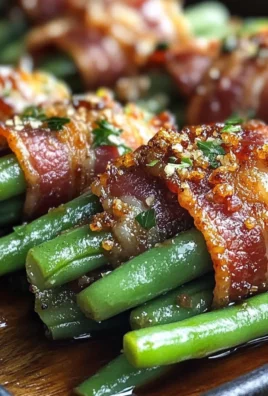 Bacon-Wrapped Green Bean Bundles recipe