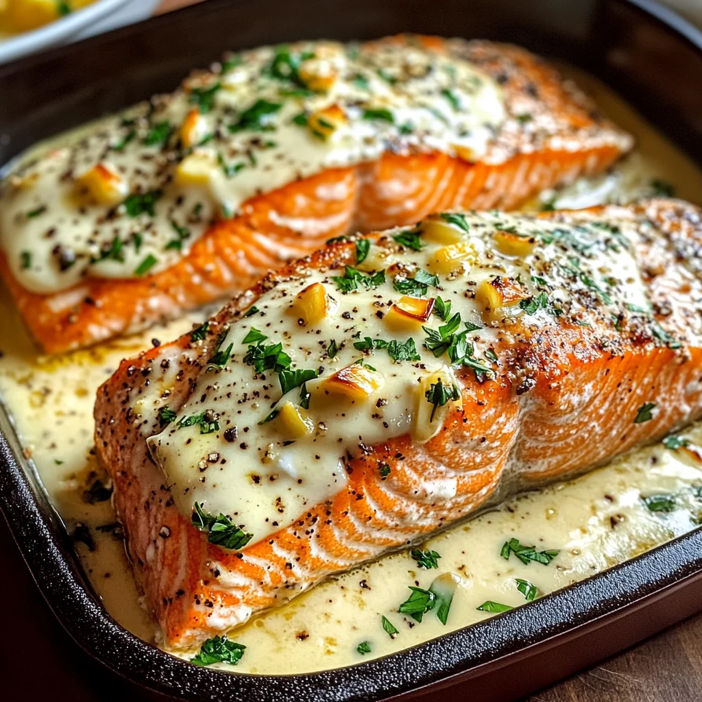 Baked Boursin Salmon – Creamy, Flavorful & Perfectly Baked