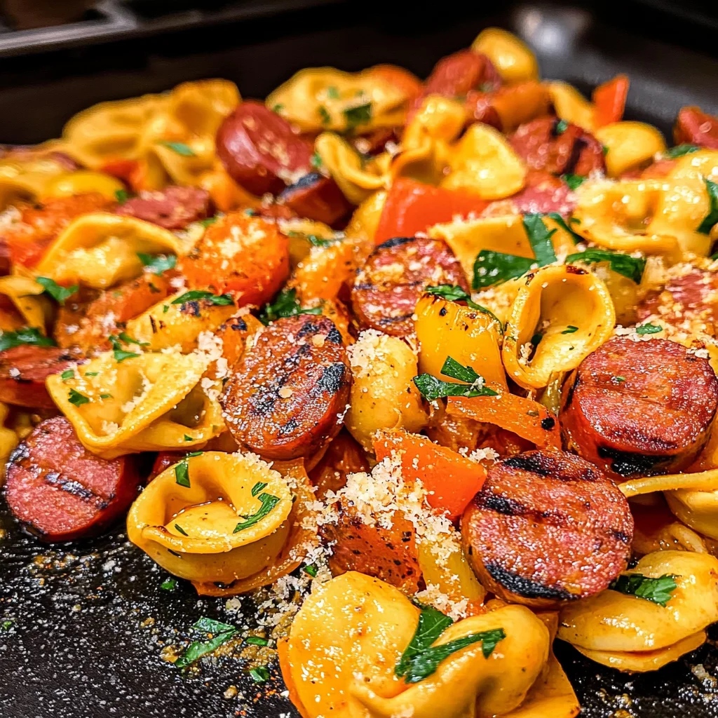 Blackstone Grilled Kielbasa and Tortellini: An Incredible Ultimate Recipe