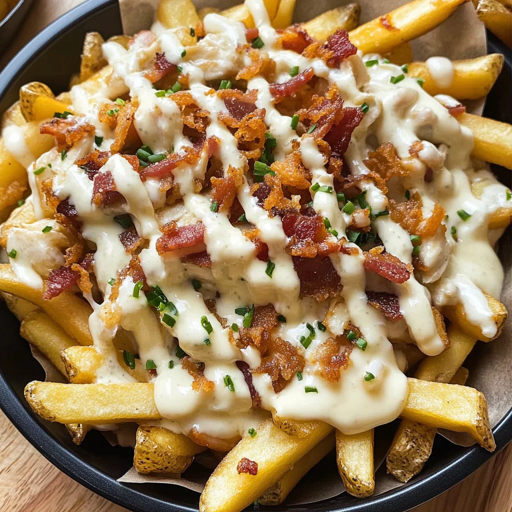 Chicken Bacon Ranch Fries Recipe