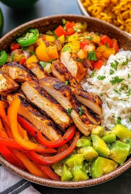 Chicken Fajita Rice Bowls