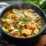 Chicken Tortellini Soup