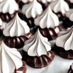 Chocolate Dipped Meringue Cookies