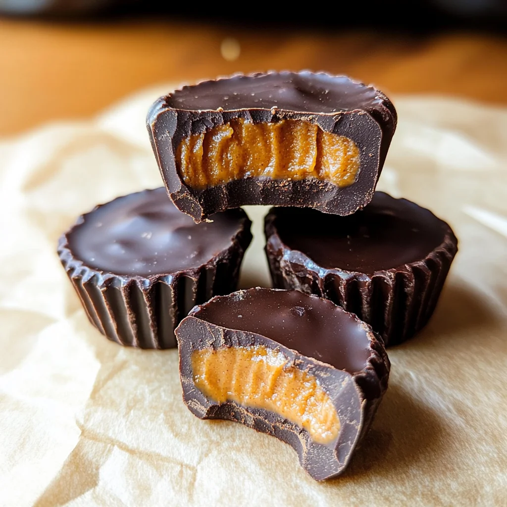 Chocolate Pumpkin Butter Cups