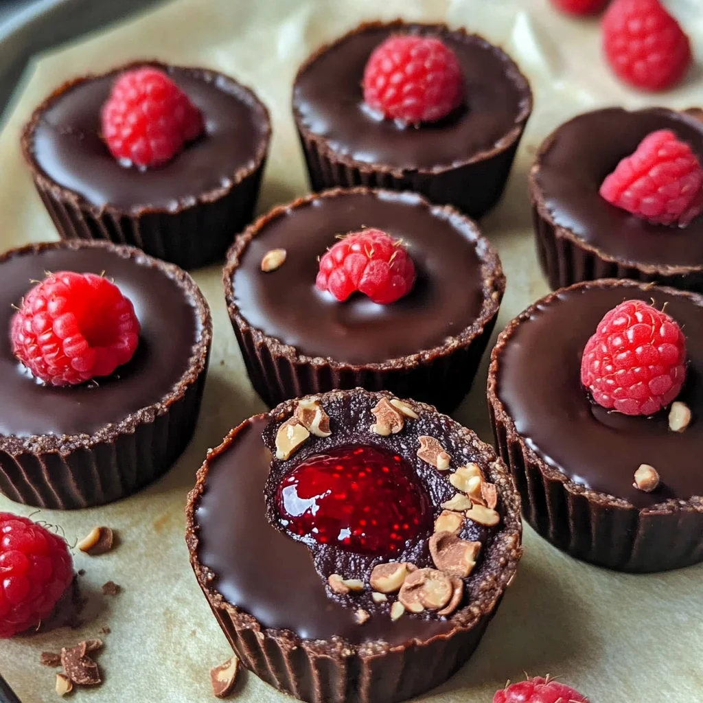 Chocolate Raspberry Cups