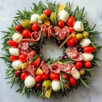 Christmas Antipasto Wreath