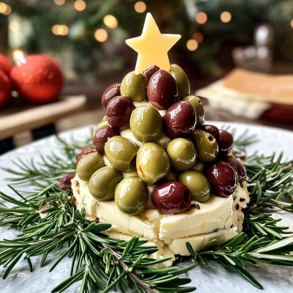 Christmas Tree Cheese Ball