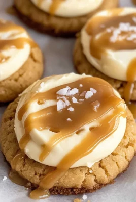 Copycat Crumbl Salted Caramel Cheesecake Cookies