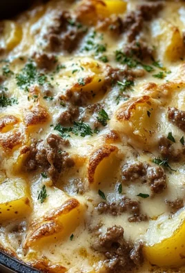 Creamy One-Pot Beef and Potato Casserole