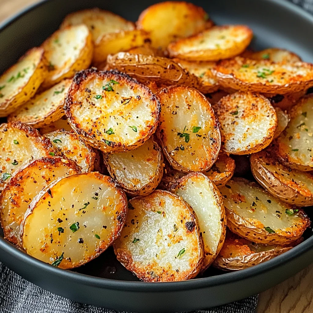 Crispy Air Fryer Sliced Potatoes