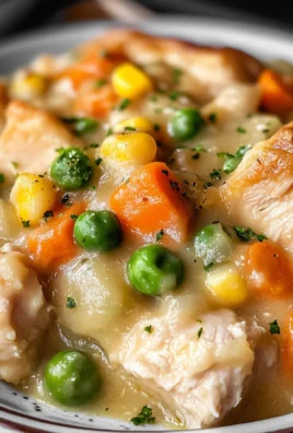 Crustless Chicken Pot Pie Recipe