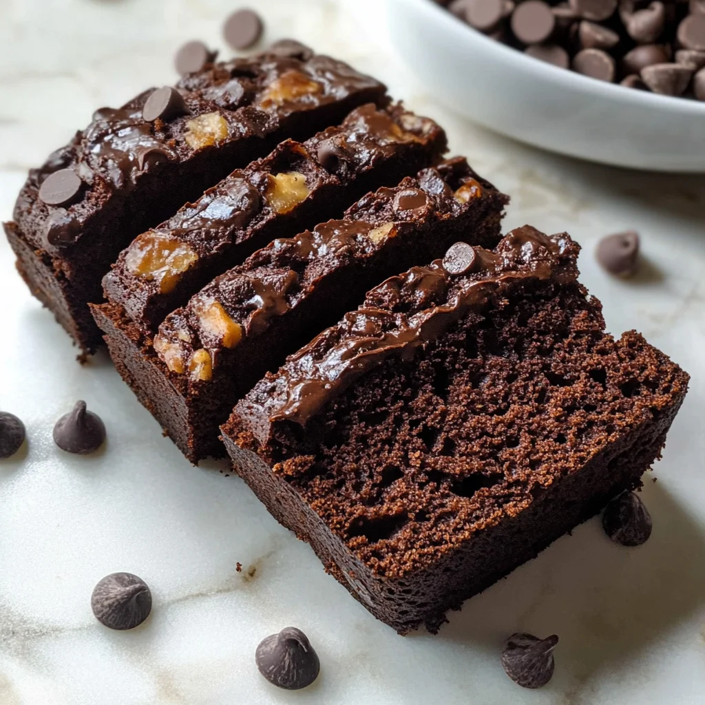 Dark Chocolate Mocha Breakfast Bread