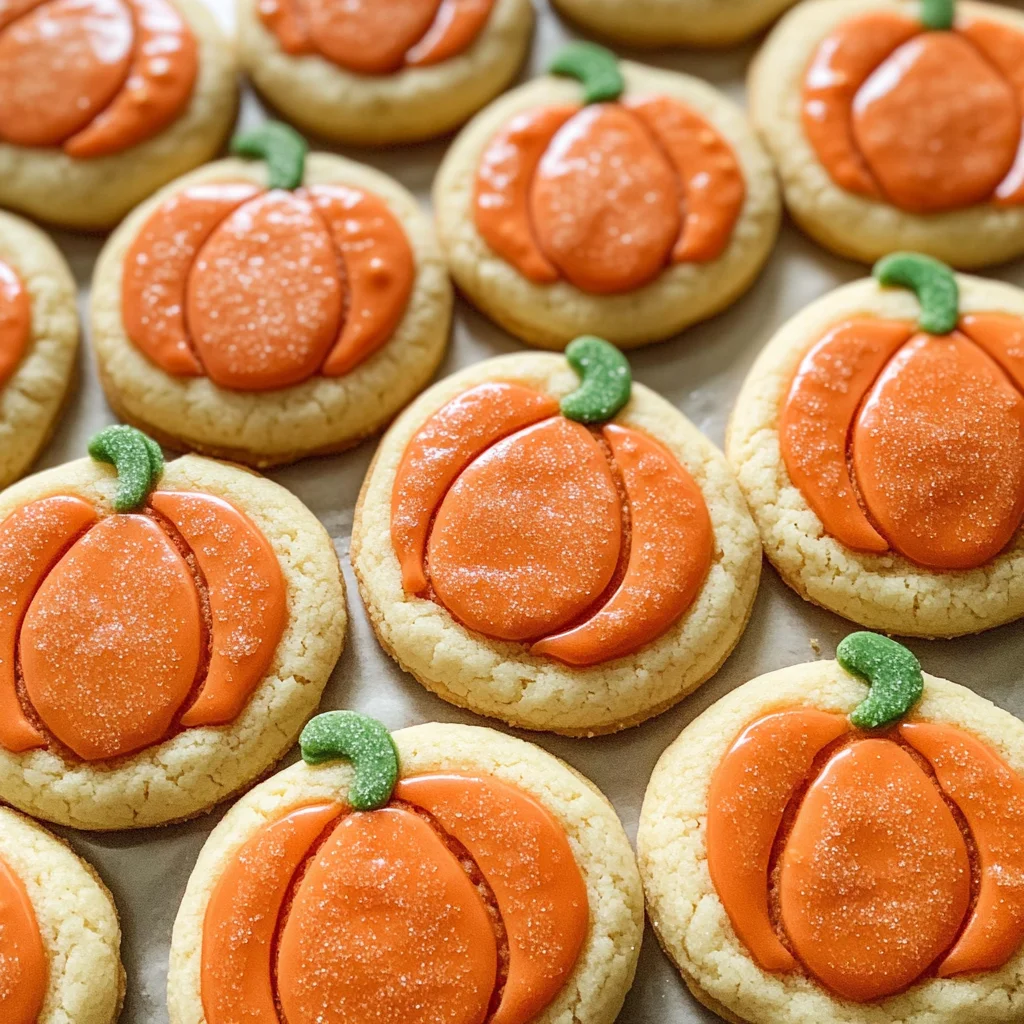 Easy Copycat Vegan Pillsbury Pumpkin Sugar Cookies