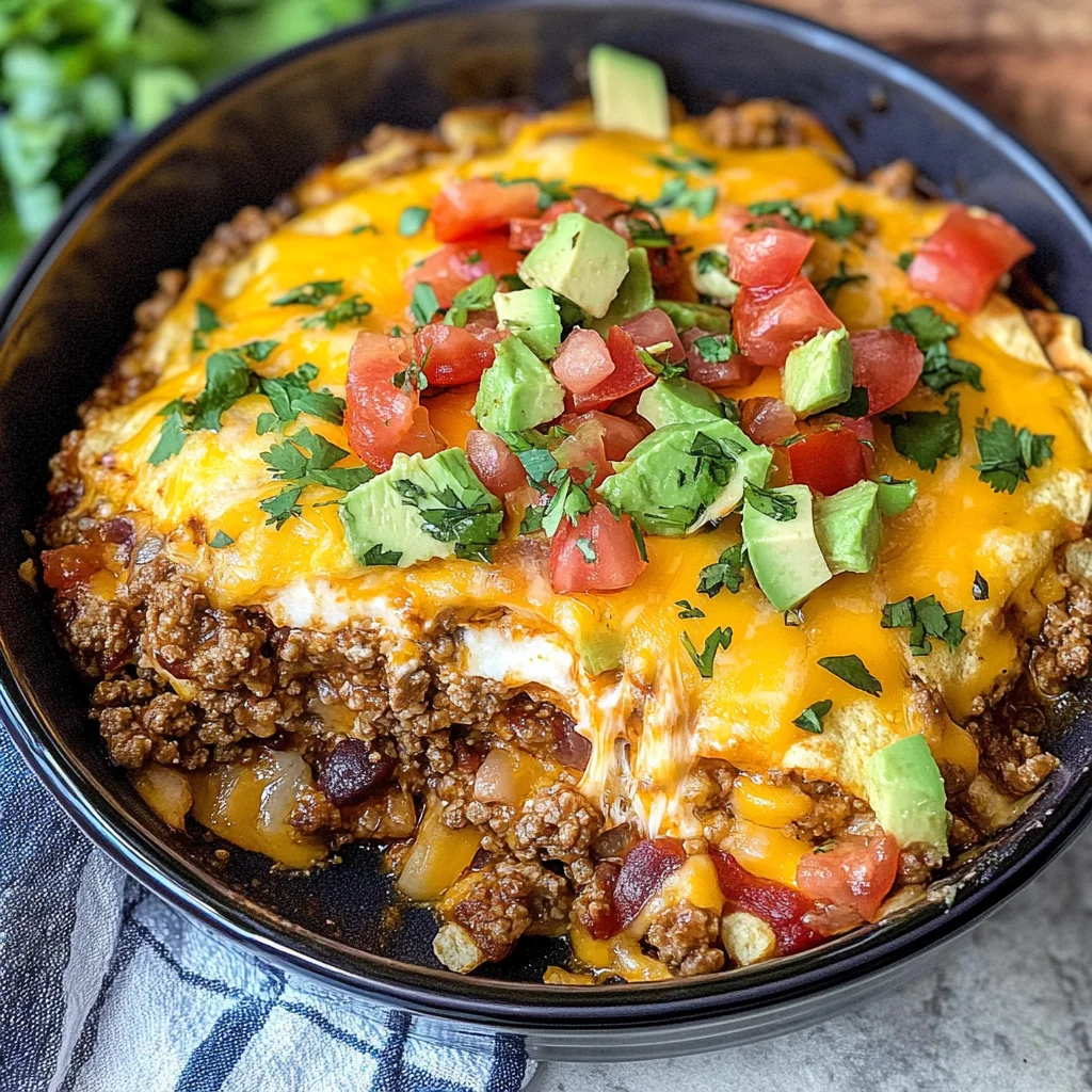 Easy Loaded Taco Beef Casserole That Wins Dinner Every Time