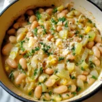 Flavorful Butter Beans with Leeks