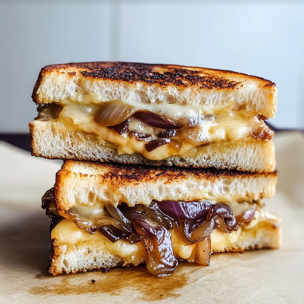 French Onion Grilled Cheese
