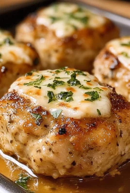 Garlic Parmesan Chicken Meatloaves