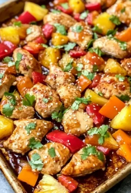 Hawaiian Chicken Sheet Pan Meal (Whole30, Paleo, Low Carb)