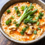 Healthy Cottage Cheese Buffalo Chicken Dip