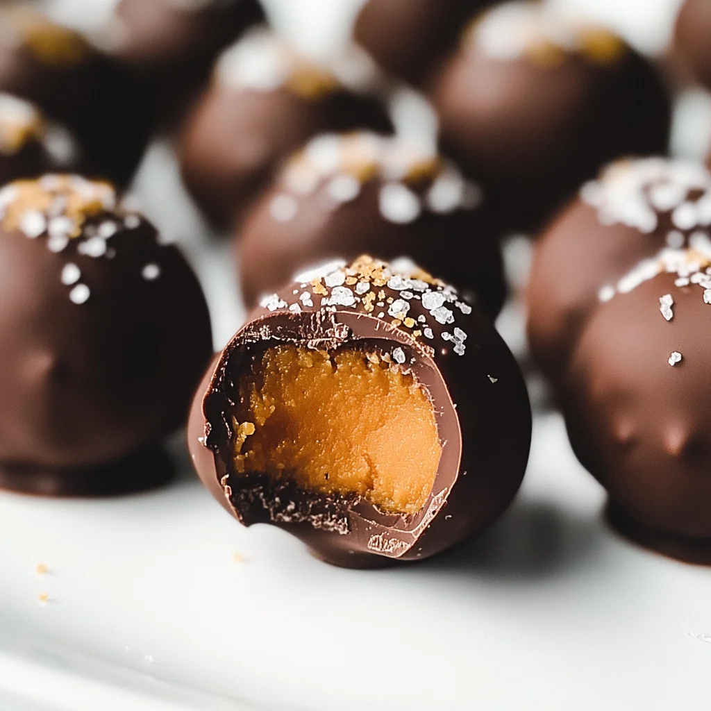 Healthy Pumpkin Truffles