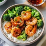 Honey Garlic Shrimp Bowls