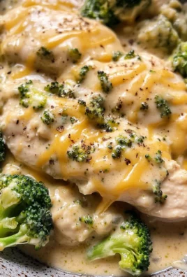Irresistible Crockpot Creamy Broccoli Cheddar Chicken Delight