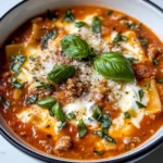 Keto Lasagna Soup Recipe