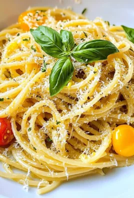 Lemon-Basil Spaghetti