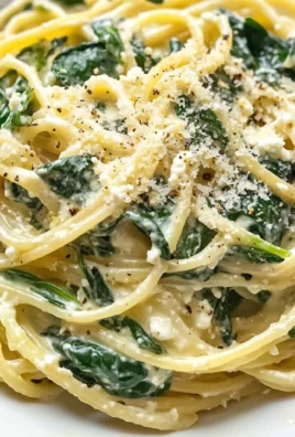 Lemon ricotta pasta & spinach