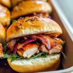 Maple Chicken & Bacon Sliders