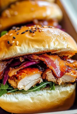 Maple Chicken & Bacon Sliders