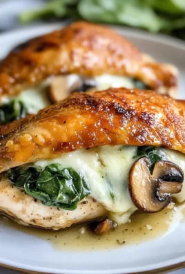 Mushroom Stuffed Chicken Breast - Quick and Easy