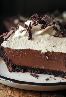 No-Bake Baileys Chocolate Pie