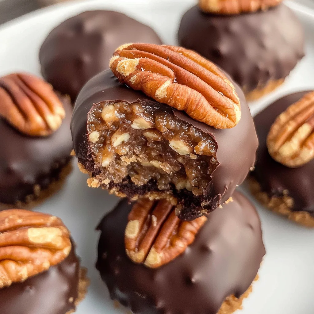 No-Bake Pecan Pie Bites