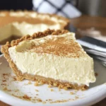 No Bake Eggnog Pie