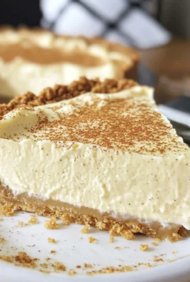 No Bake Eggnog Pie