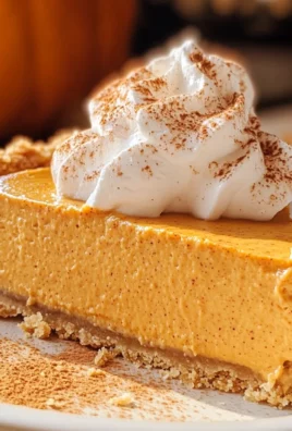 No Bake Marshmallow Pumpkin Pie