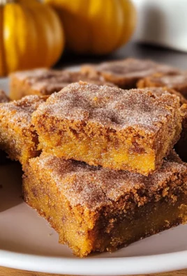Pumpkin Snickerdoodle Blondies Recipe