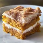 Pumpkin Snickerdoodle Snack Cake