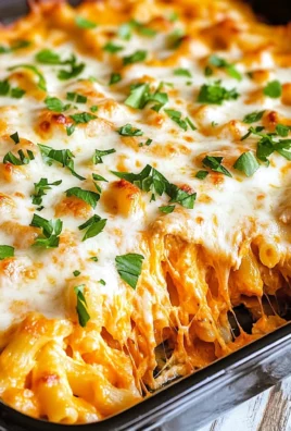 Ranch Buffalo Pasta Bake