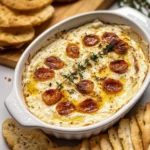 Roasted Garlic Goat Cheese Dip: An Amazing Ultimate Recipe