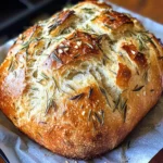 Rosemary & Roasted Garlic Artisan Bread