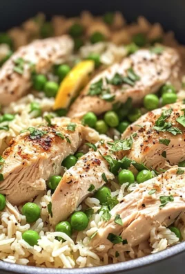 Slow Cooker Lemon Herb Chicken and Rice