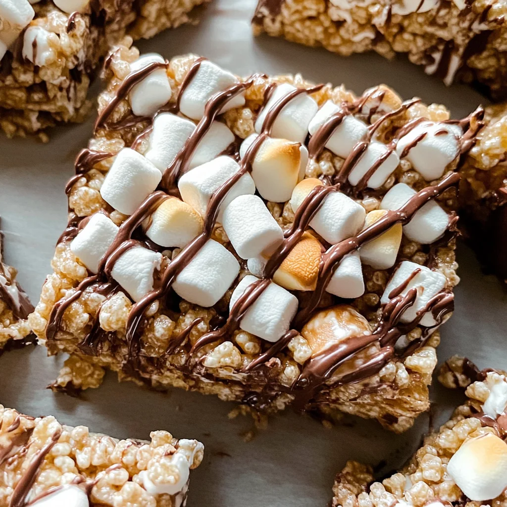 S'mores Rice Krispies Treats