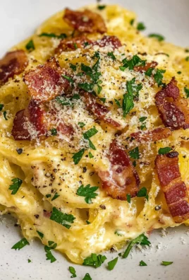 Spaghetti Squash Carbonara