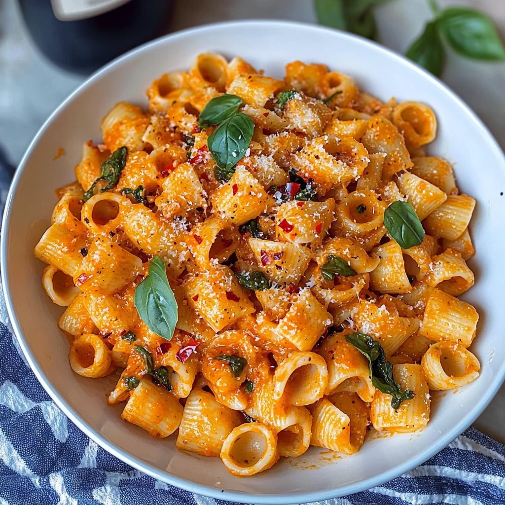 Spicy Vodka Pasta