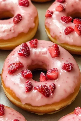 Strawberry Donuts