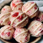Strawberry Shortcake Energy Bites