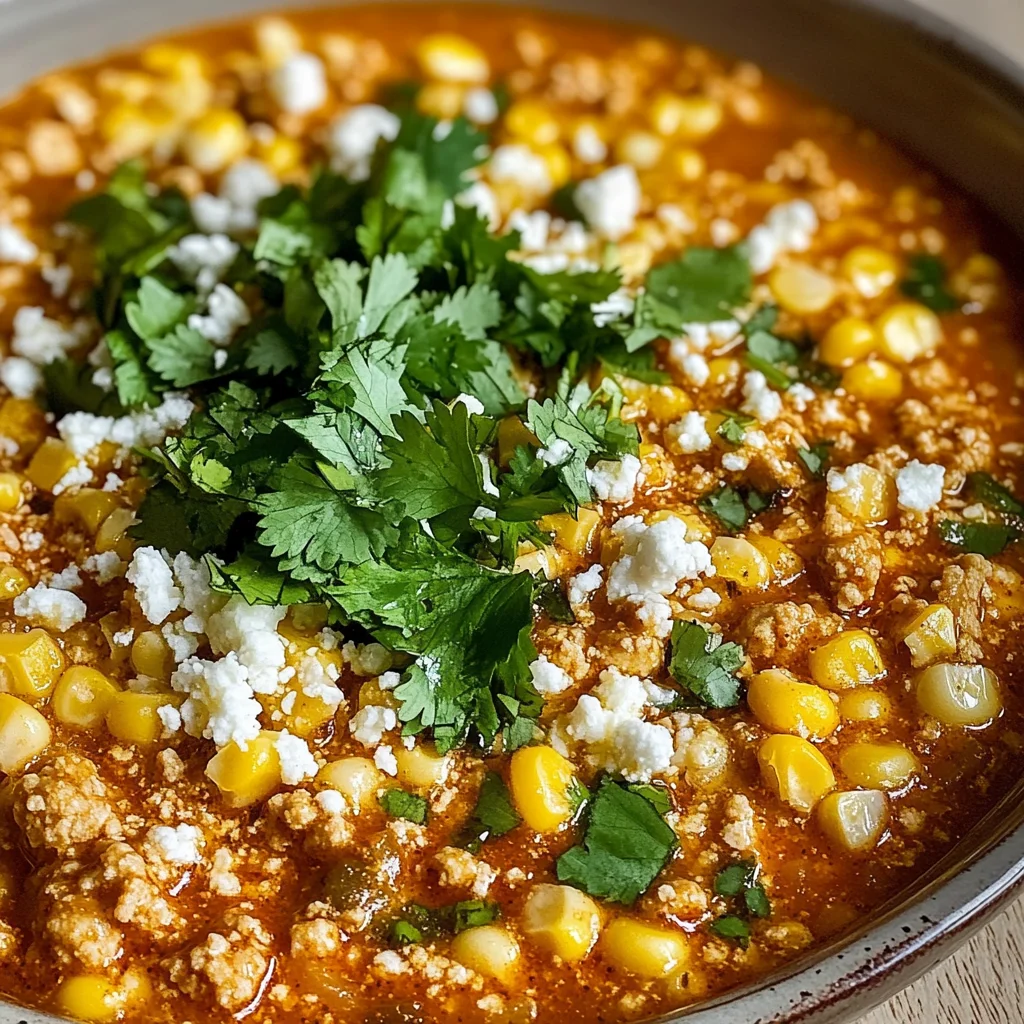 Street Corn Chicken Chili Recipe