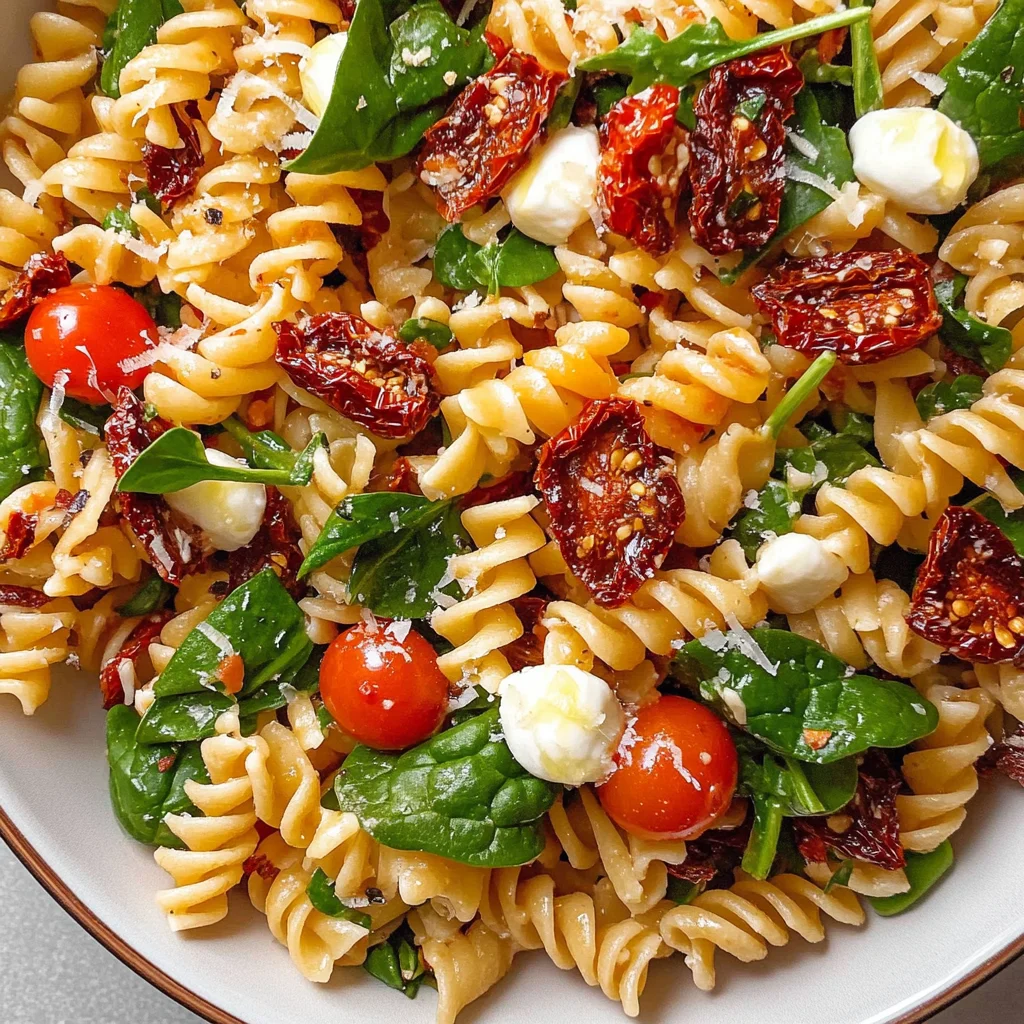 Sun Dried Tomato Pasta Salad